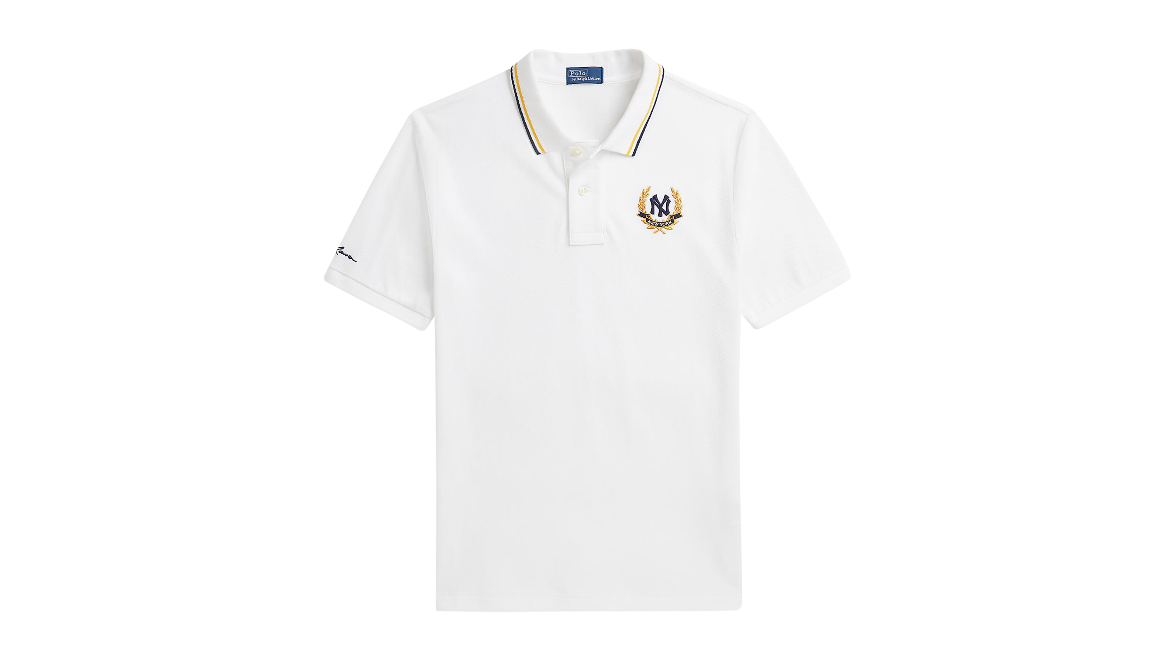 Polo Ralph Lauren Boys' 8-20 New York Yankees Short-Sleeve Shirt