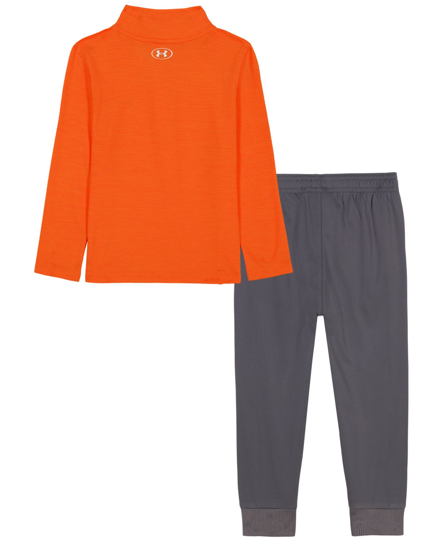 Комплект Under Armour Rye Quarter-Zip Mock Neck Top and Joggers, 2-Piece Set для мальчиков, цвет: Оранжевый — фото 2