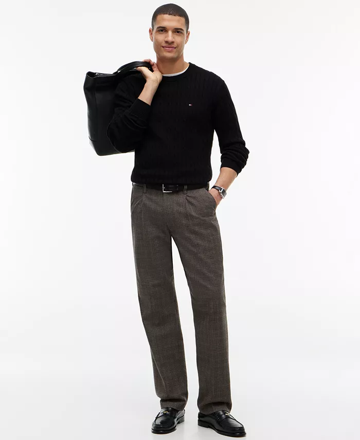Men's Classic Cable Crewneck Sweater - thumbnail 10