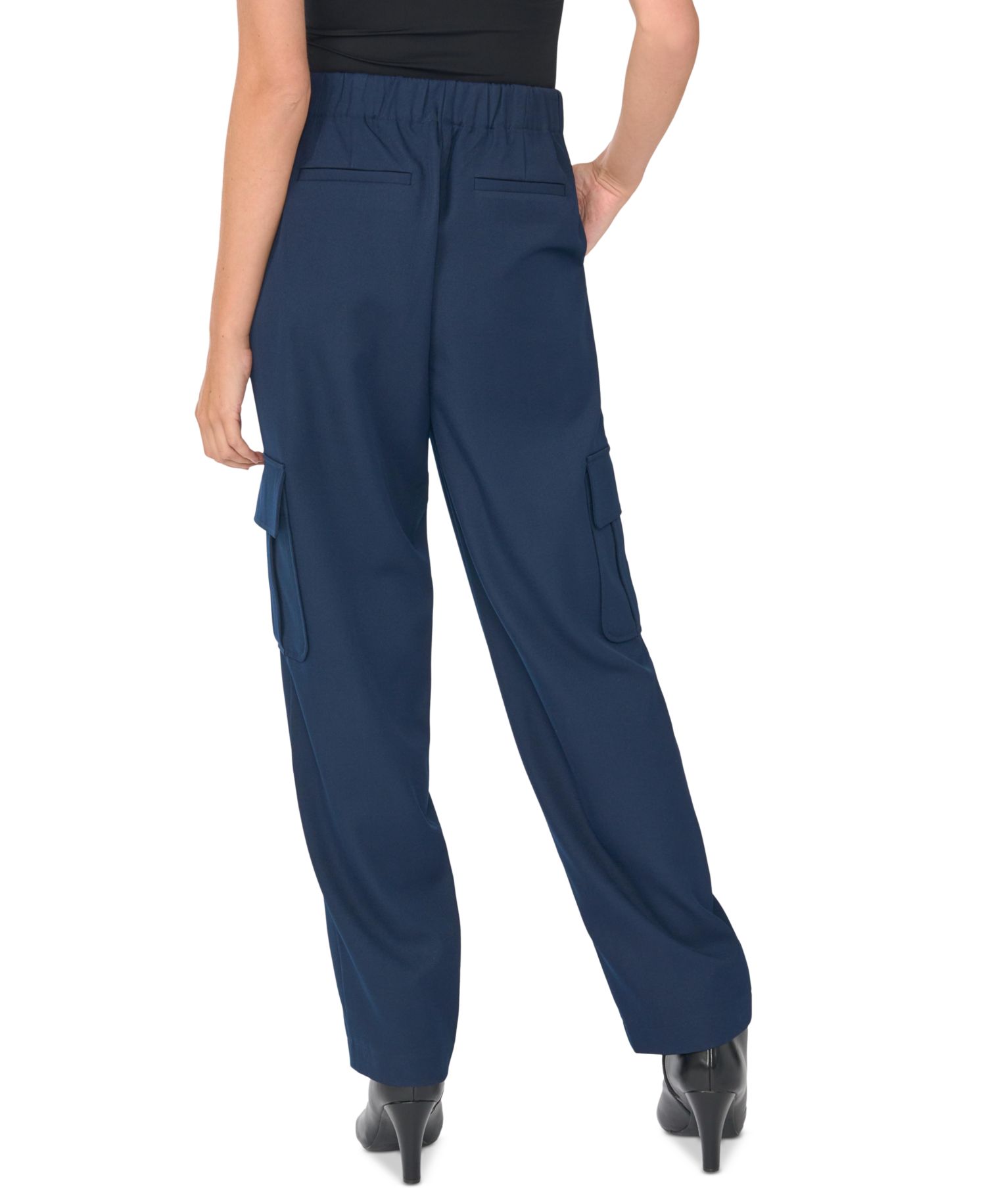 Women's High-Waist Cargo Pants