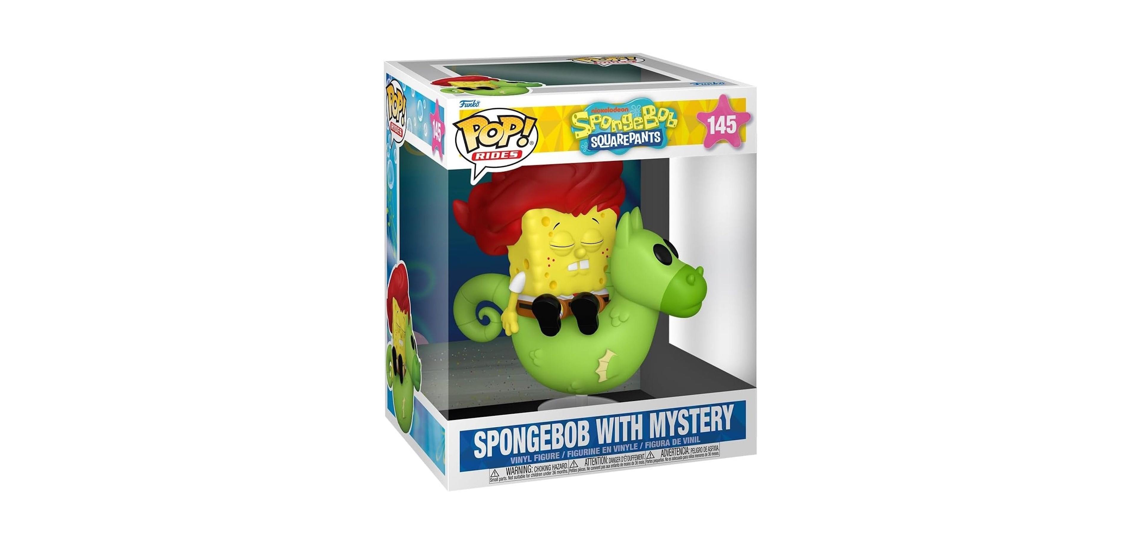 Funko Pop! Rides SpongeBob SquarePants Mystery Vinyl Figure, 2-Piece Set, Ages 3+