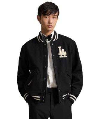 Men's Los Angeles Dodgers Varsity Wool-Blend Jacket