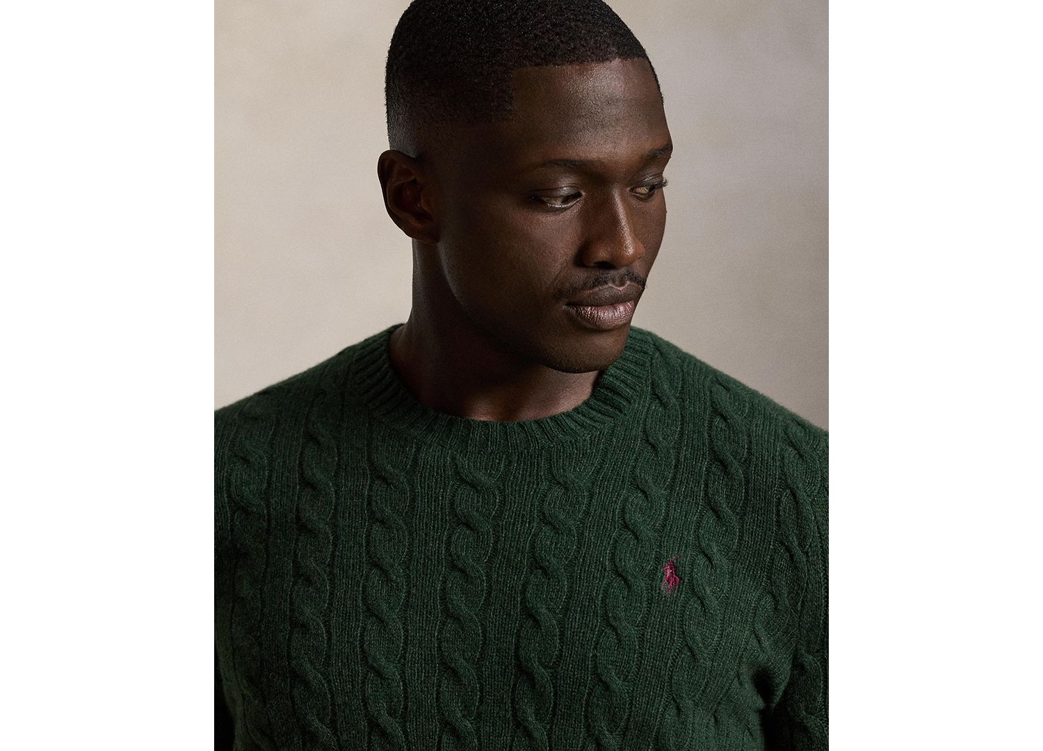 Men's Cable-Knit Sweater