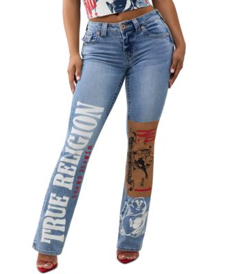 Women's Becca Mid-Rise Stretch Cotton-Blend Bootcut Jeans