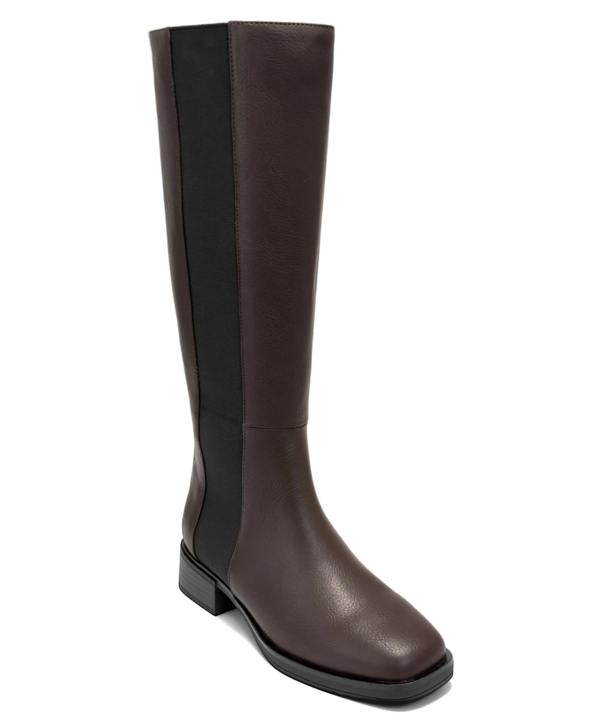 Aerosoles Women's Daria Riding Boots - Java Faux Leather