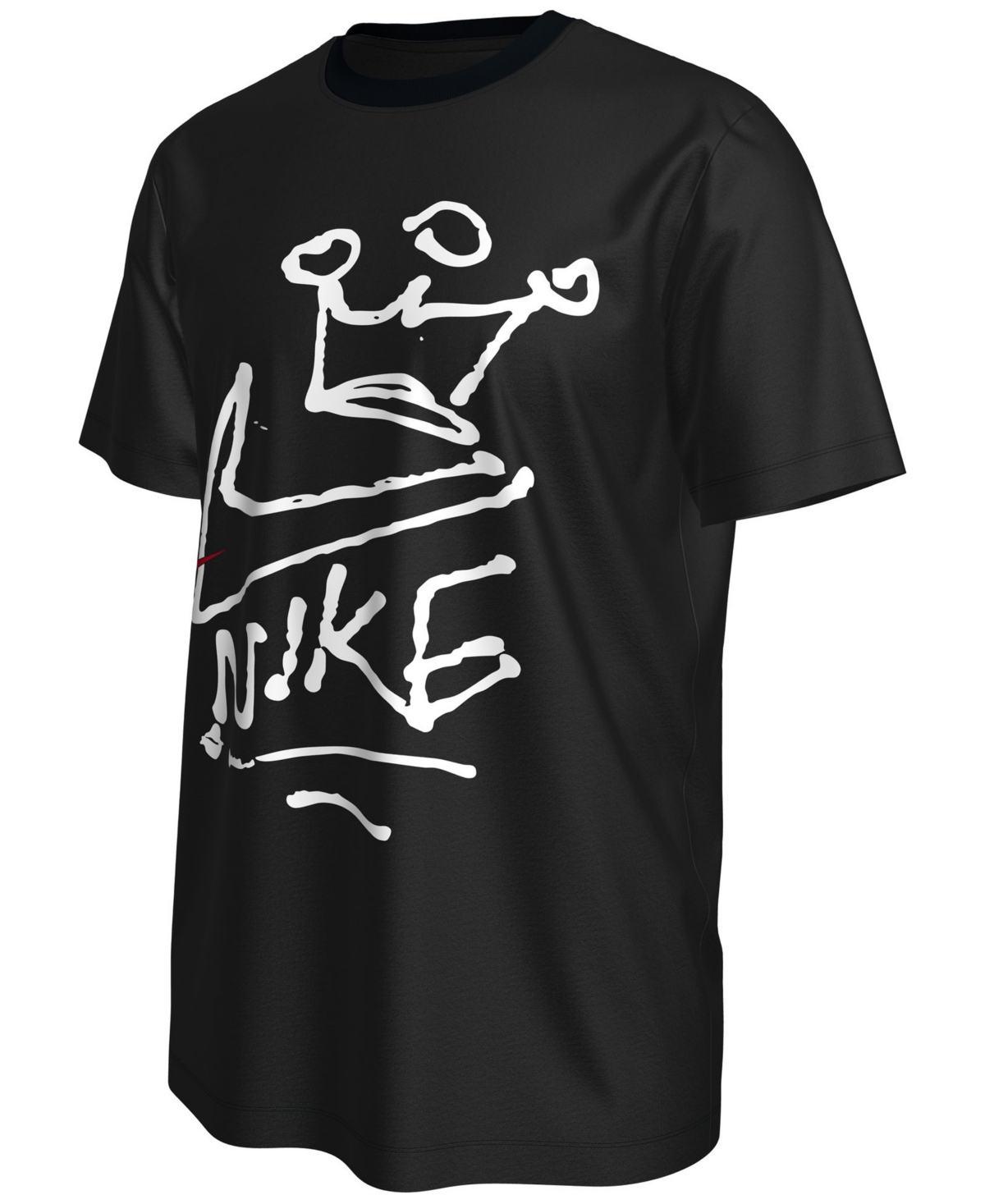Nike Men's Crown Graffiti-Style Graphic Classic Fit T-Shirt