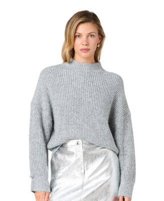Women's Elodie Cable-Knit Mock-Neck Chunky Pullover Sweater