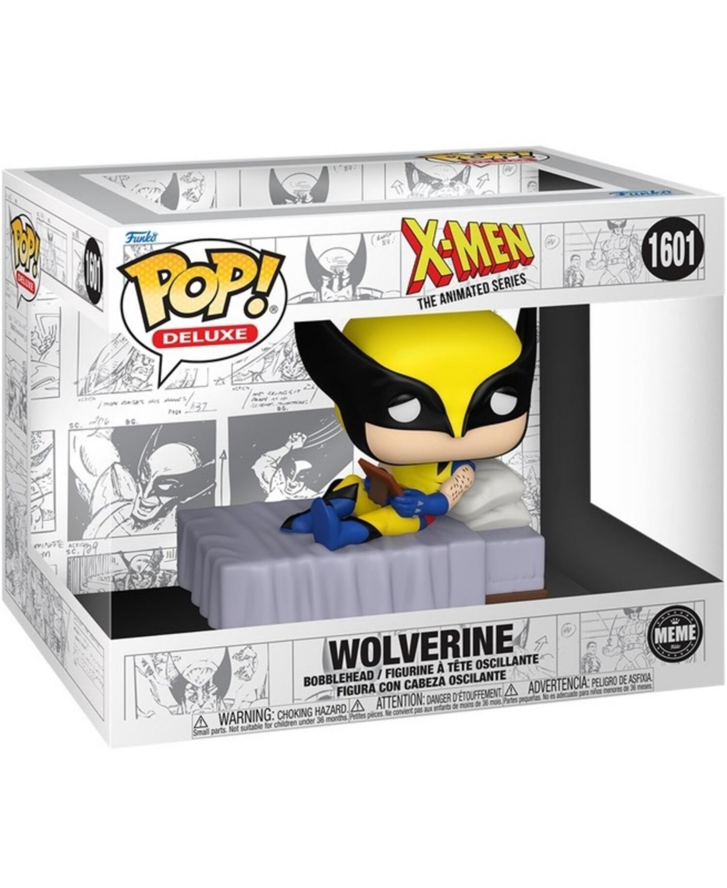 Фигурка Funko Pop! Deluxe Meme Wolverine's Crush Marvel Vinyl, от 3 лет — фото 3