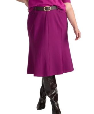 Plus Size Carla Ponte Skirt