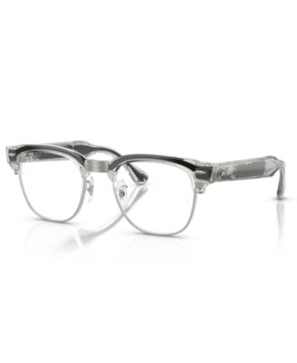 Meta Audio Clubmaster Optics Polarized Eyeglasses, RW7004V