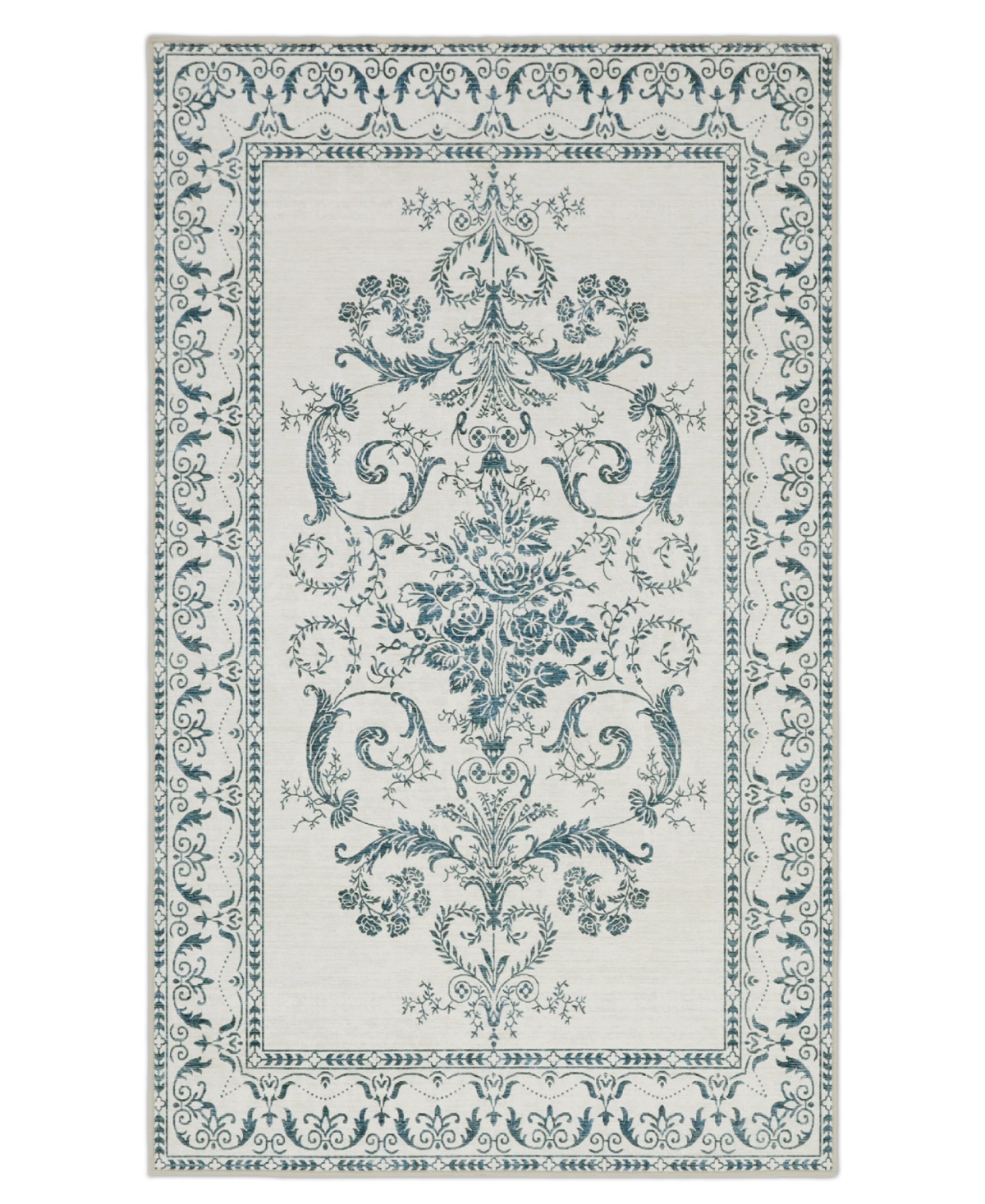 Laura Ashley Josette Medallion Slip Resistant Accent Rug, 26" x 45"