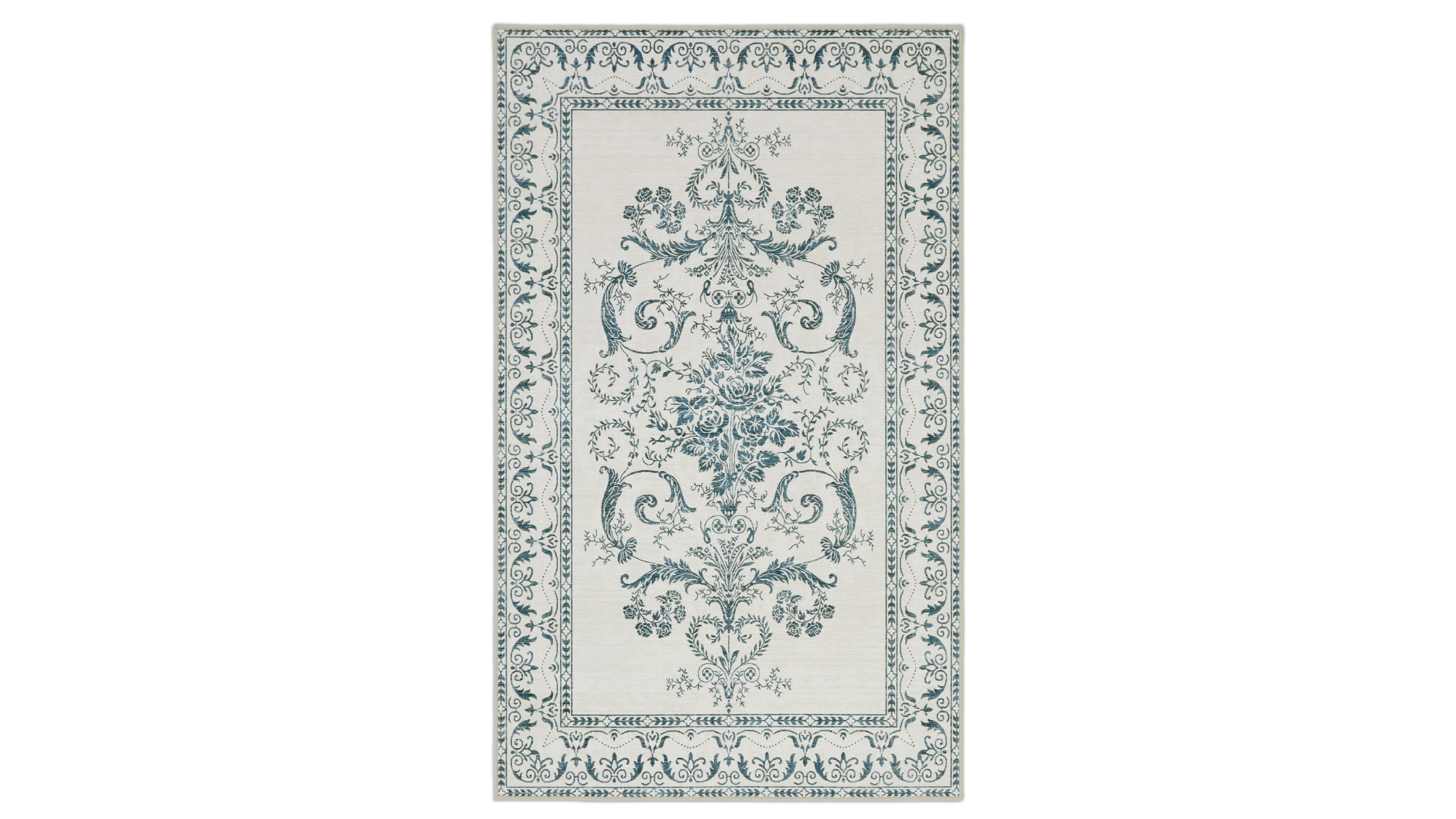 Laura Ashley Josette Medallion Slip Resistant Accent Rug, 26" x 45"