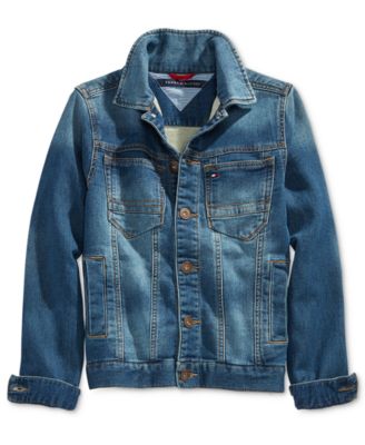 tommy hilfiger boys denim jacket