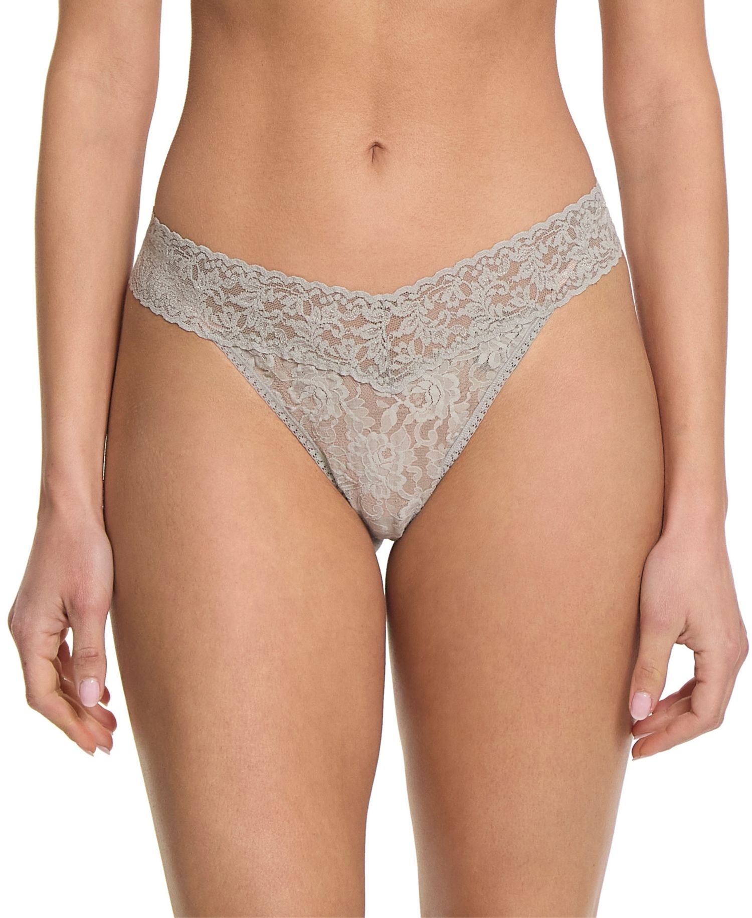 Women's Lace Floral Thong