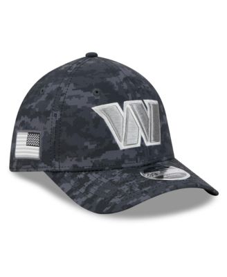 Men's Black Washington Commanders 2026 Salute to Service 39THIRTY Flex Hat