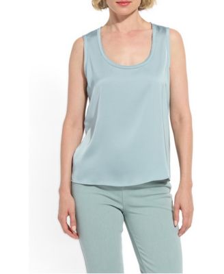 Women's Filipa Mixed Media Cropped Tank Top