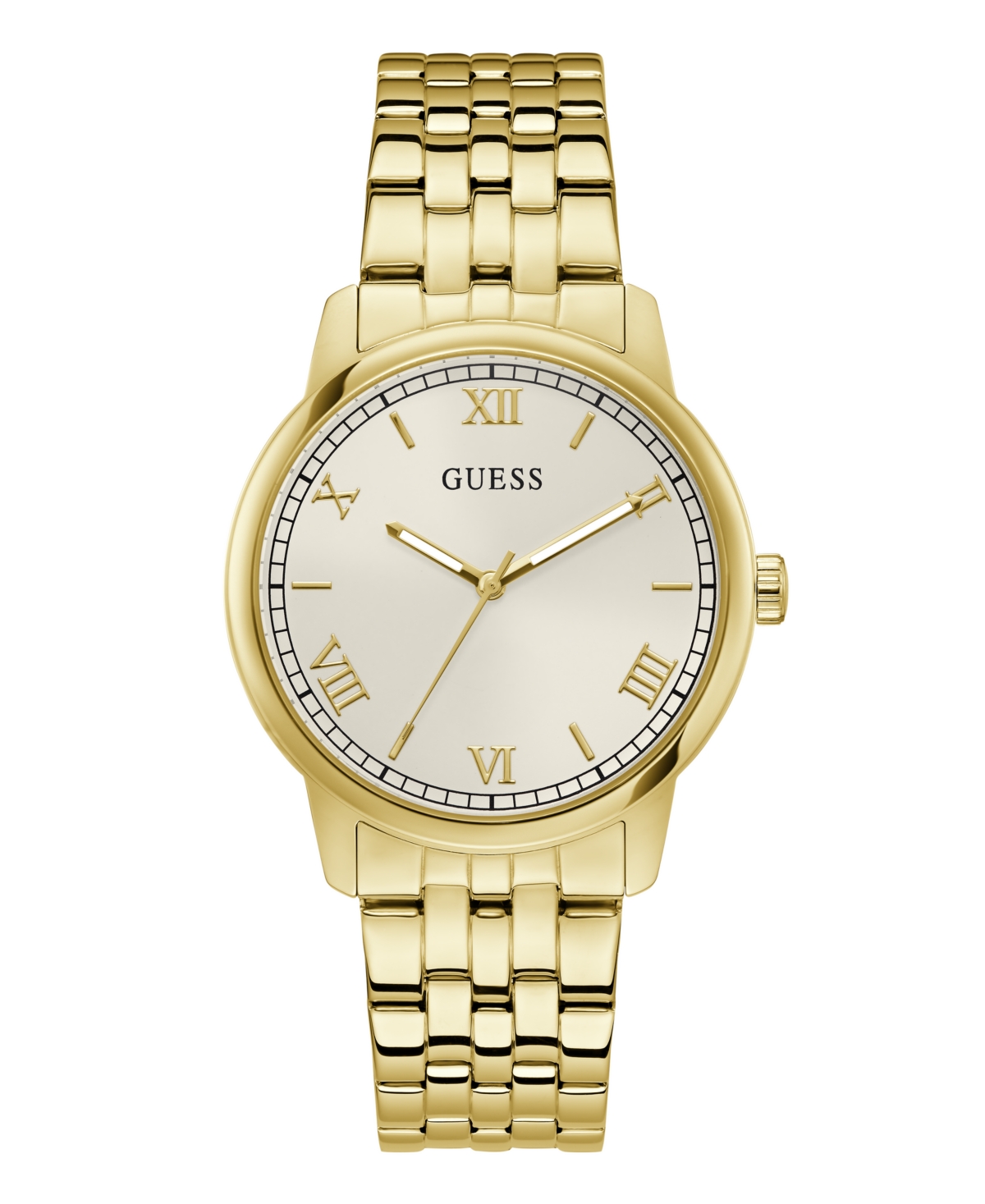 Guess Men's Quartz Chandler Stainless Steel Bracelet Watch 40mm