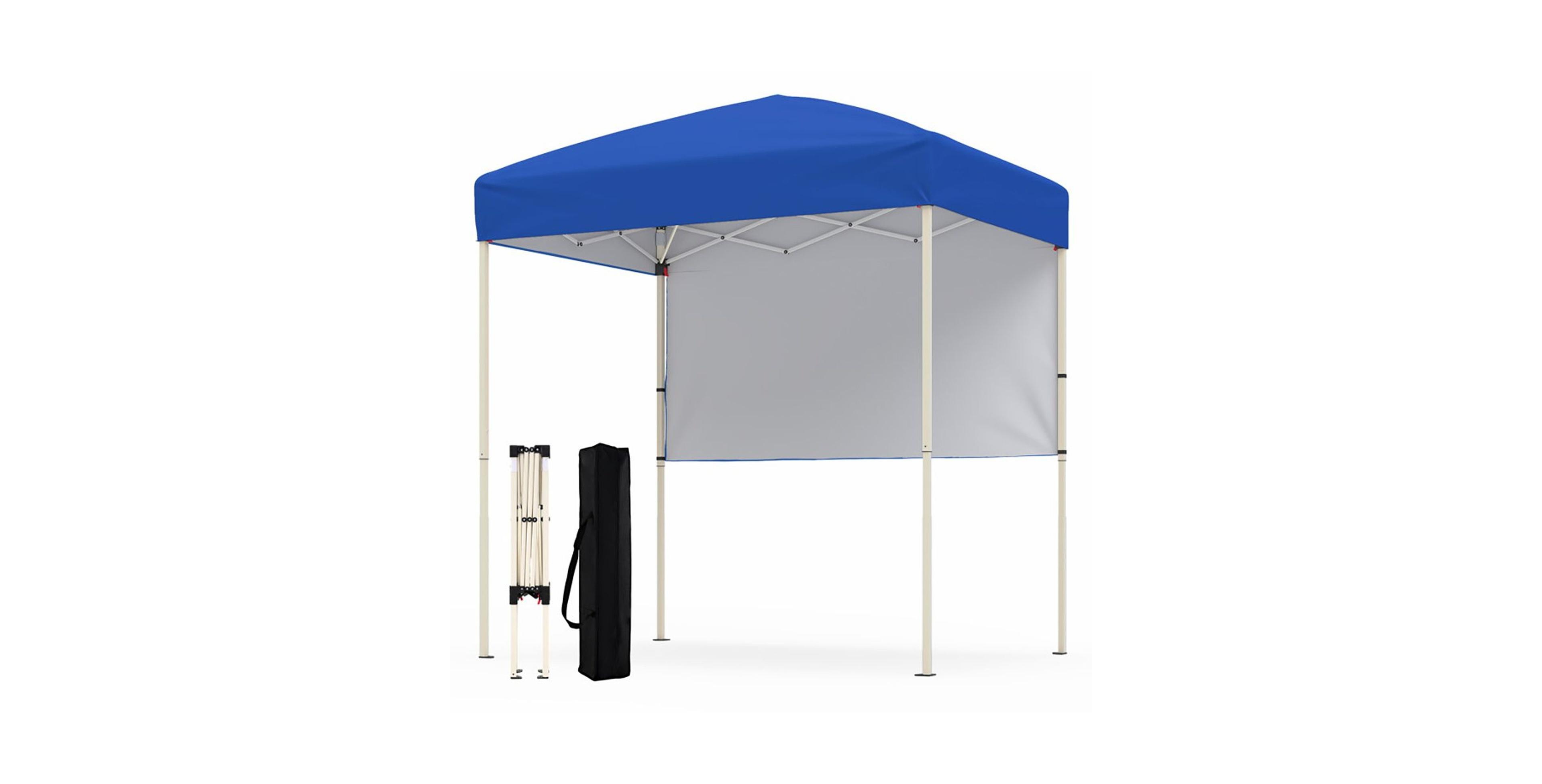 Sevorley Outdoor Canopy Shelter, Folding Design, Pop-Up Setup, 6 x 4 ft for Camping