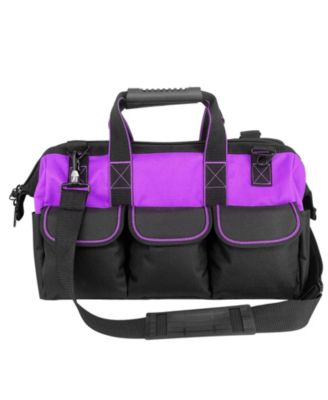 Women Heavy Duty Tool Bag 16X7.5X10.5IN 50LB 600D Polyester