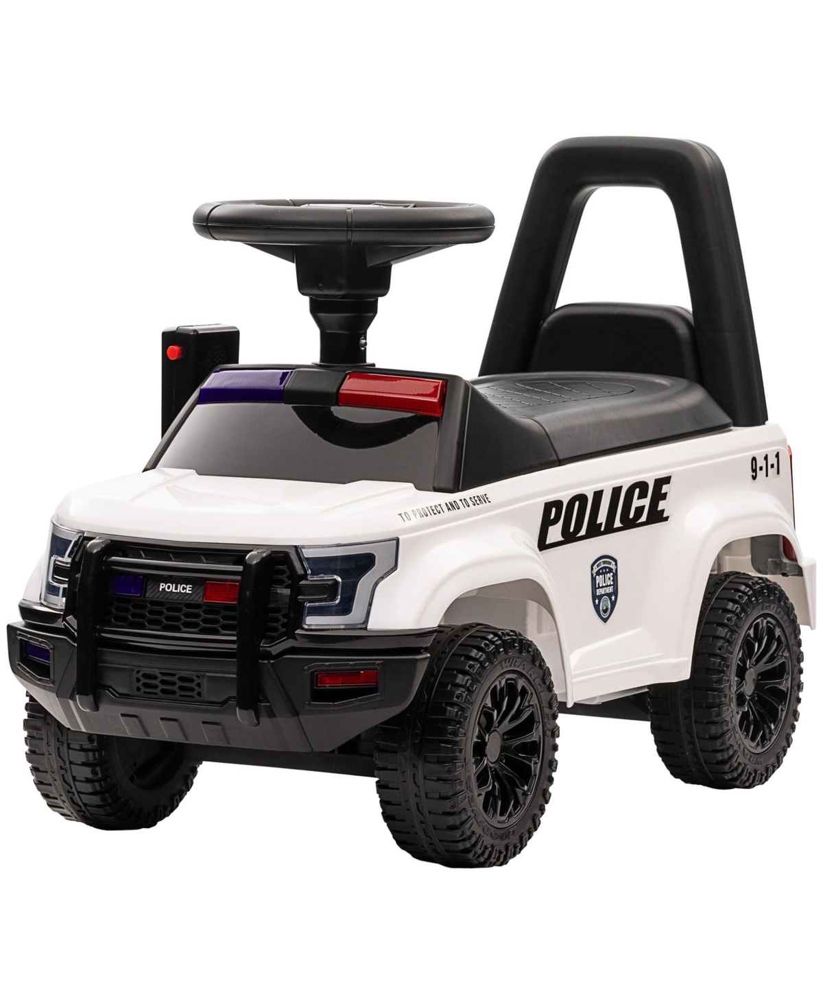 Sevorley Push Ride-On Car with Megaphone, 1 Rider, Ages 18-60 Months