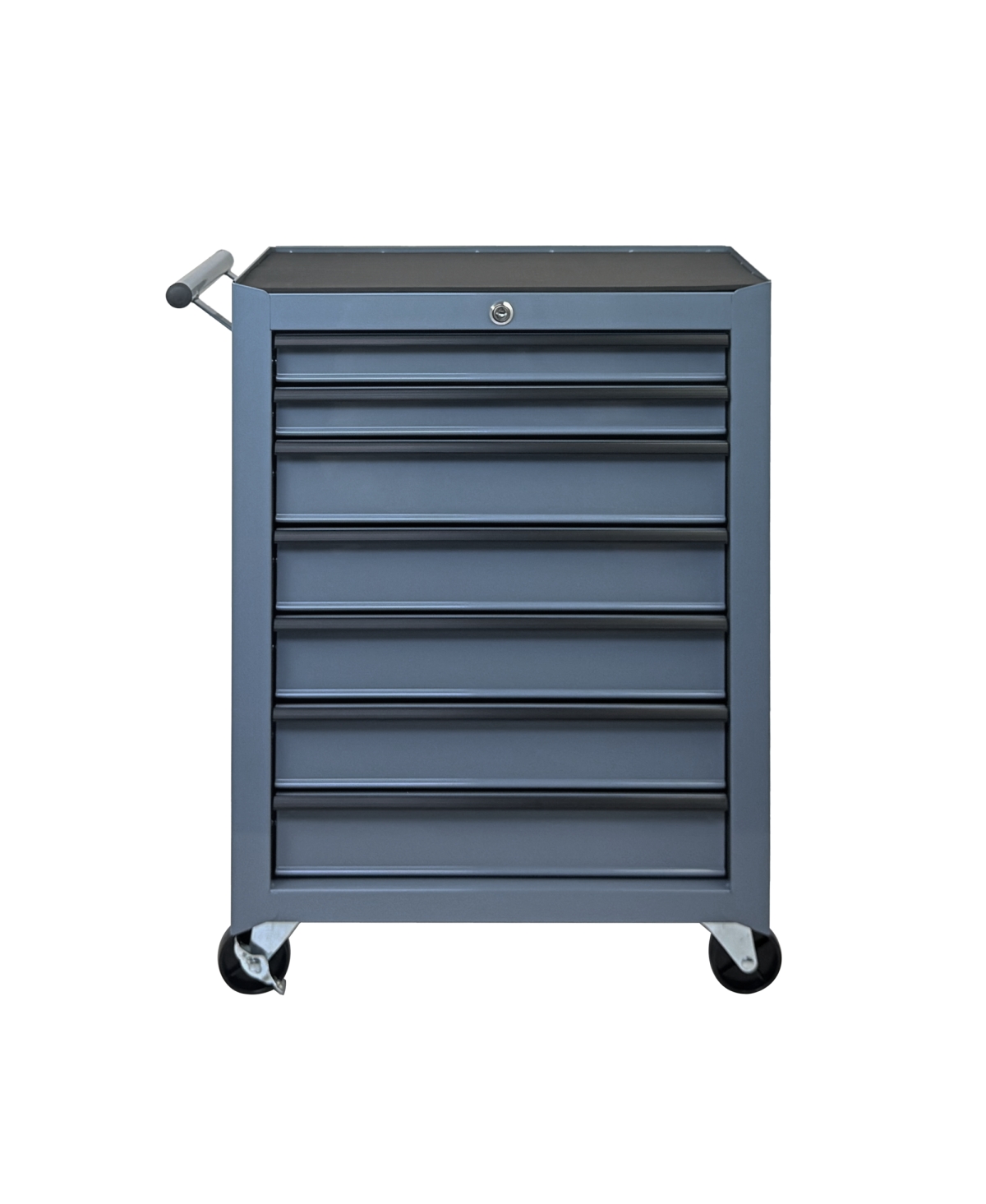 Streamdale Rolling 7-Drawer Metal Tool Chest with Ball Bearing Slides - Grey