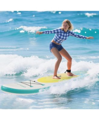 11ft Premium Stand Up Paddleboard, 3-Section Paddle, Drop-Stitch Core, Non-Slip