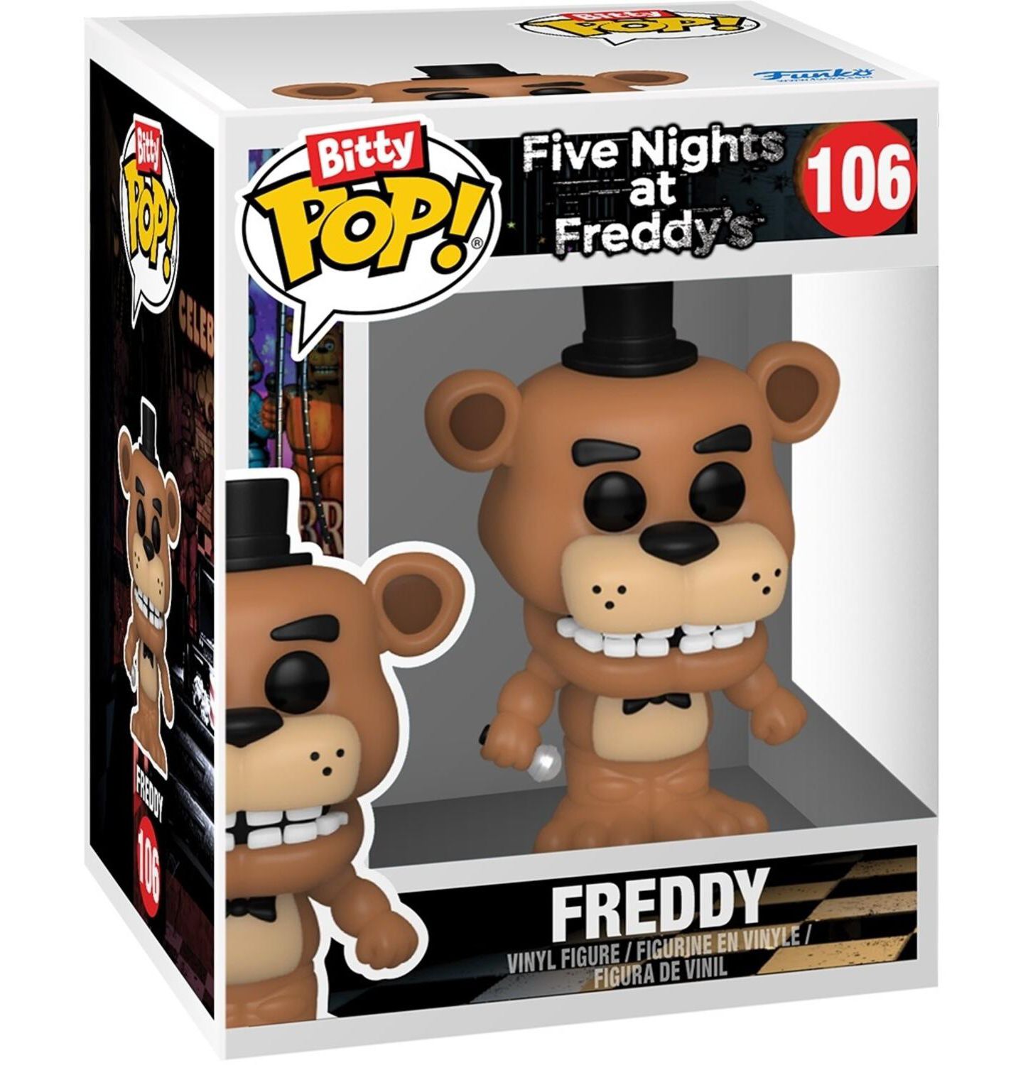 Детские фигурки Funko Bitty POP Five Nights at Freddy's Freddy and Bonnie 2-Pack Action Figure, Ages 3+ — фото 2