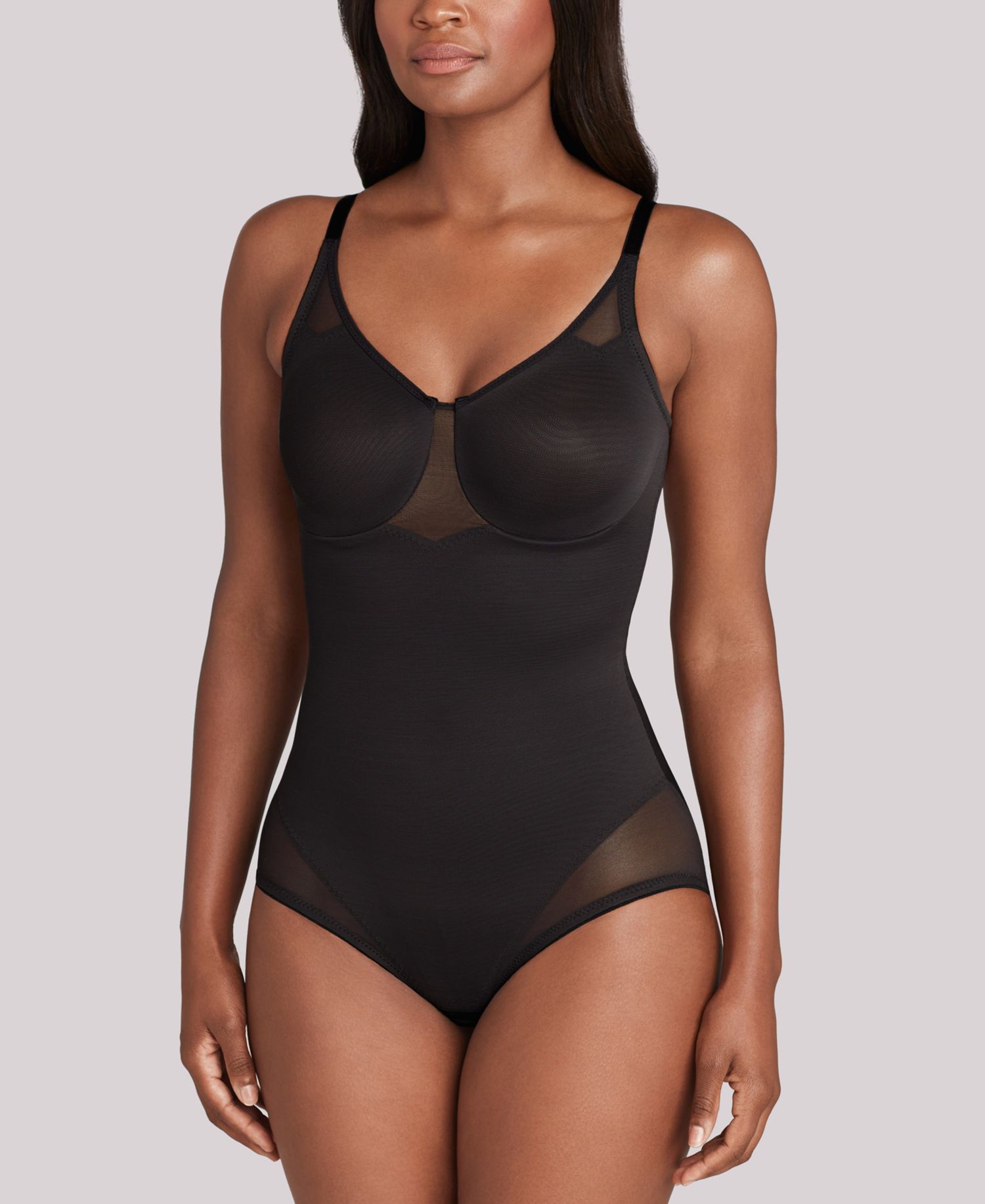 Women's Sexy Sheer Extra Firm Bodybriefer 2783