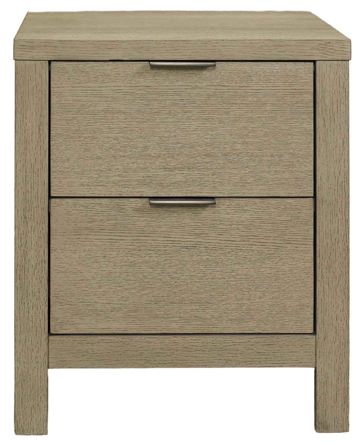Furniture Cairo Wood 2-Drawer Nightstand