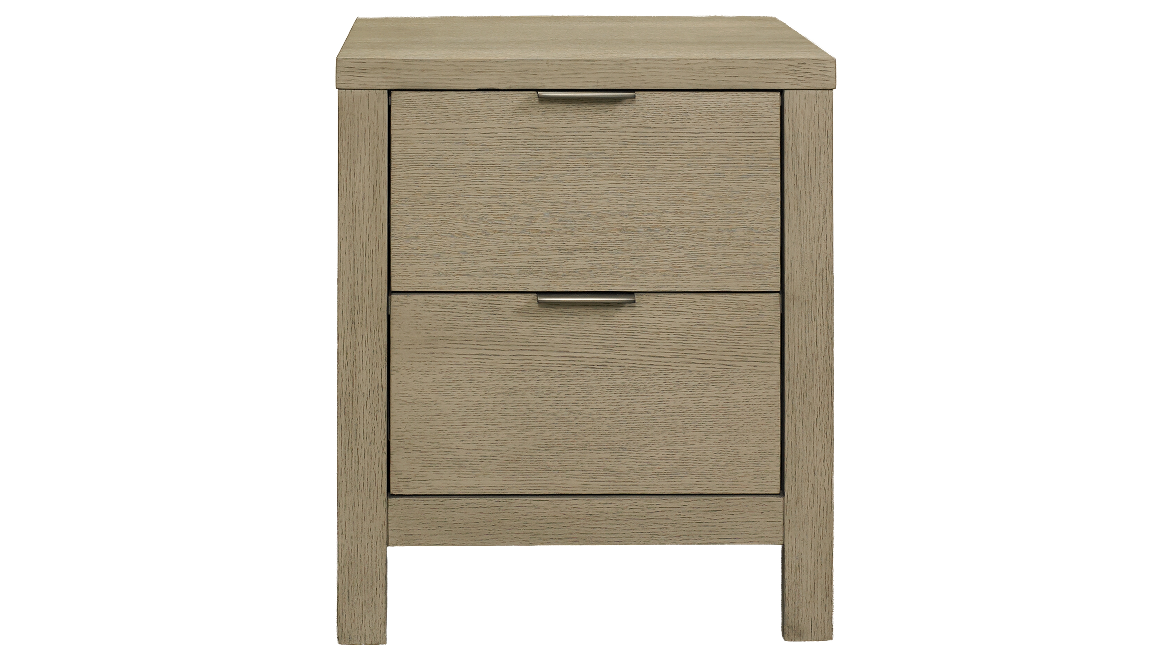 Furniture Cairo Wood 2-Drawer Nightstand