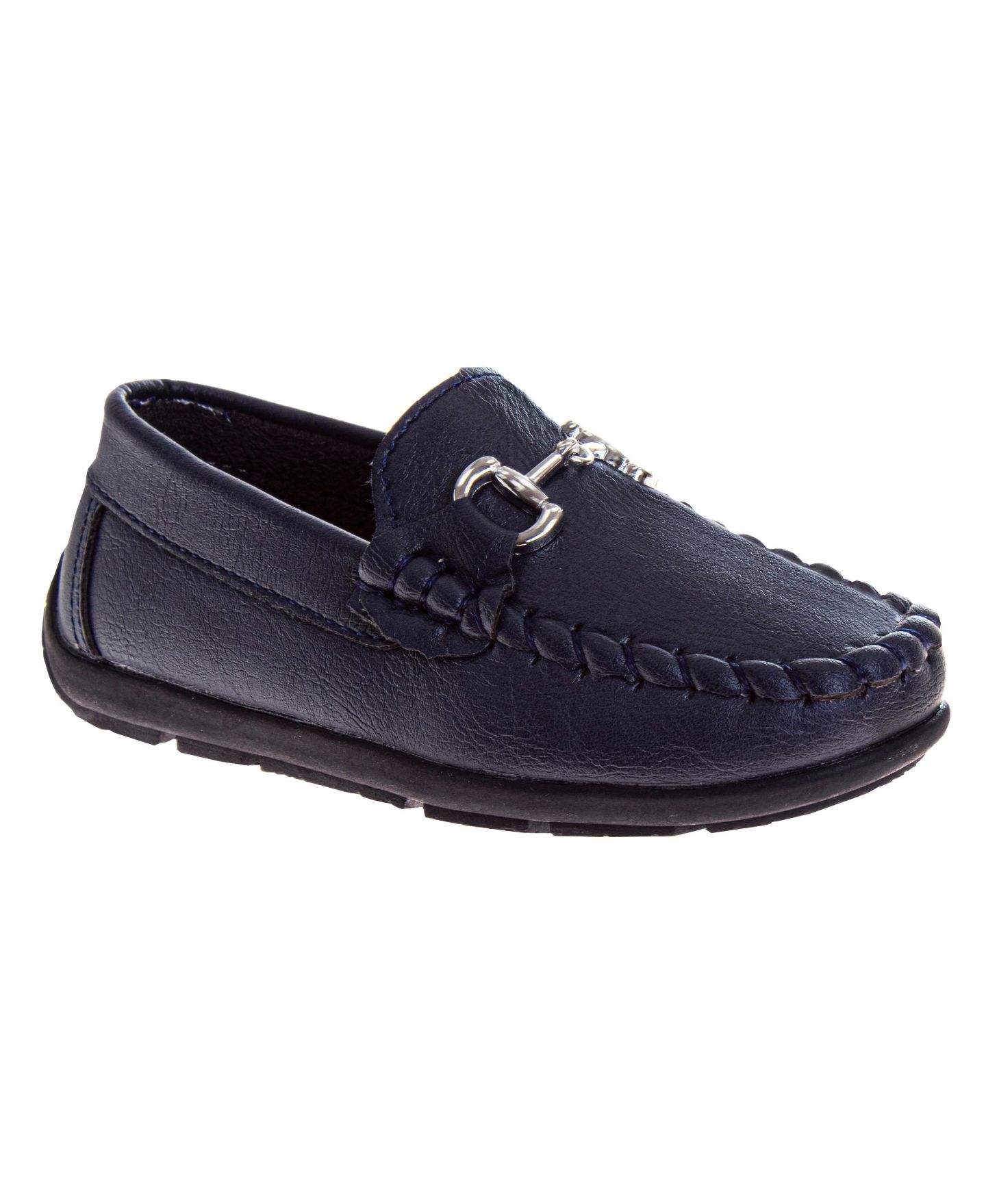 Обувь Josmo Hook &and Loop School Durable Comfort Fit Uniform Shoes для мальчиков, цвет: Тёмно-синий — фото 4