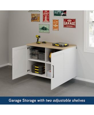 GarageCore Bundled Cabinet with MDF Top and Doors