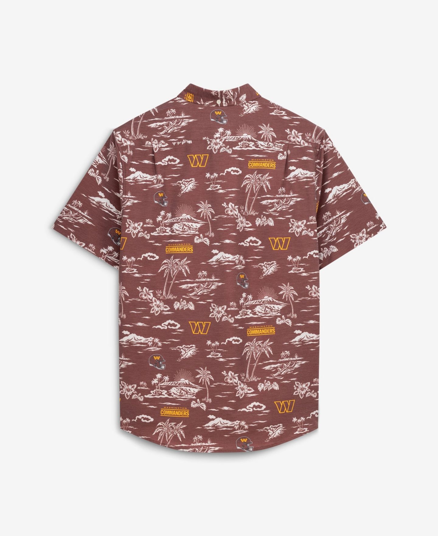 Мужская рубашка Reyn Spooner Burgundy Washington Commanders Kekai Performance Button-Down — фото 2