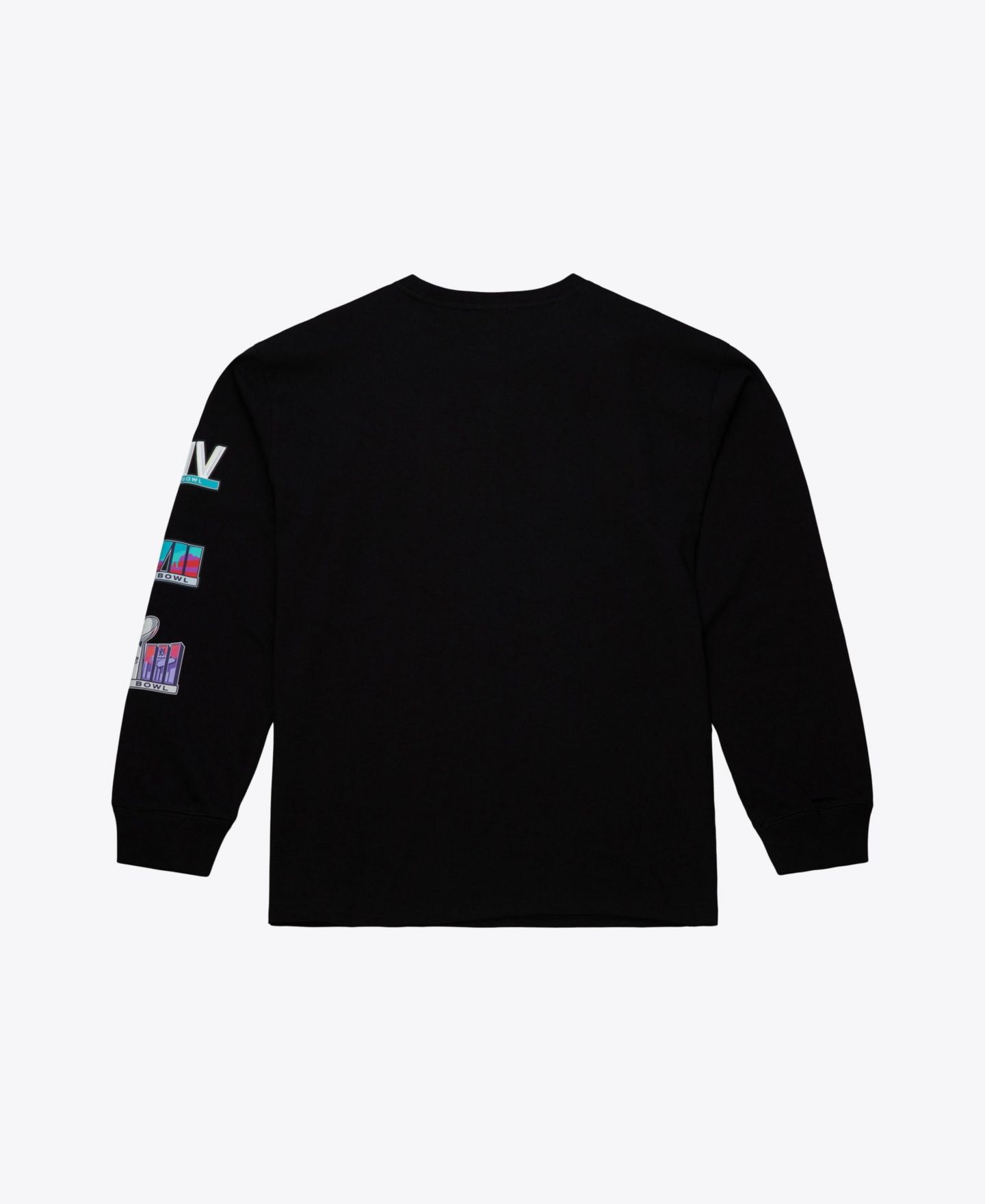 Мужская футболка Mitchell & Ness Black Kansas City Chiefs Big & Tall Training Camp Long Sleeve — фото 2