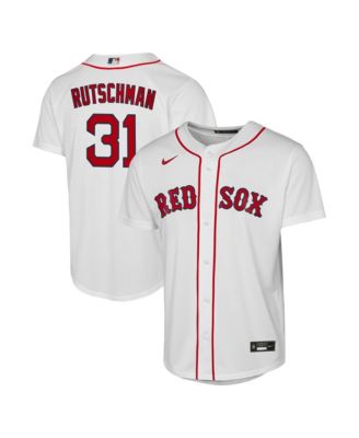 Big Boys and Girls Adley Rutschman White Boston Red Sox Home Replica Jersey