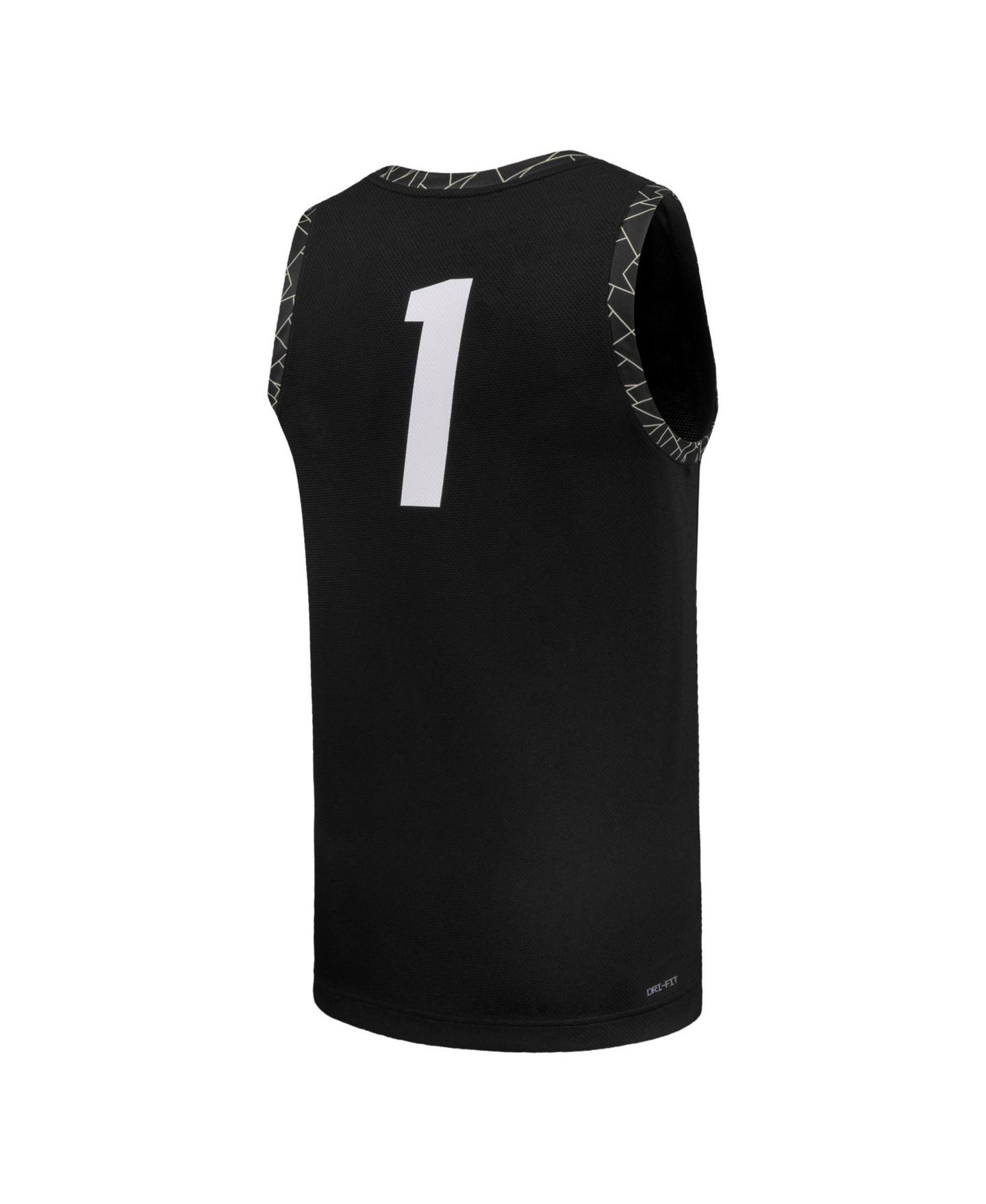 Мужской топ Nike #1 Black Colorado Buffaloes Replica Basketball Jersey — фото 3