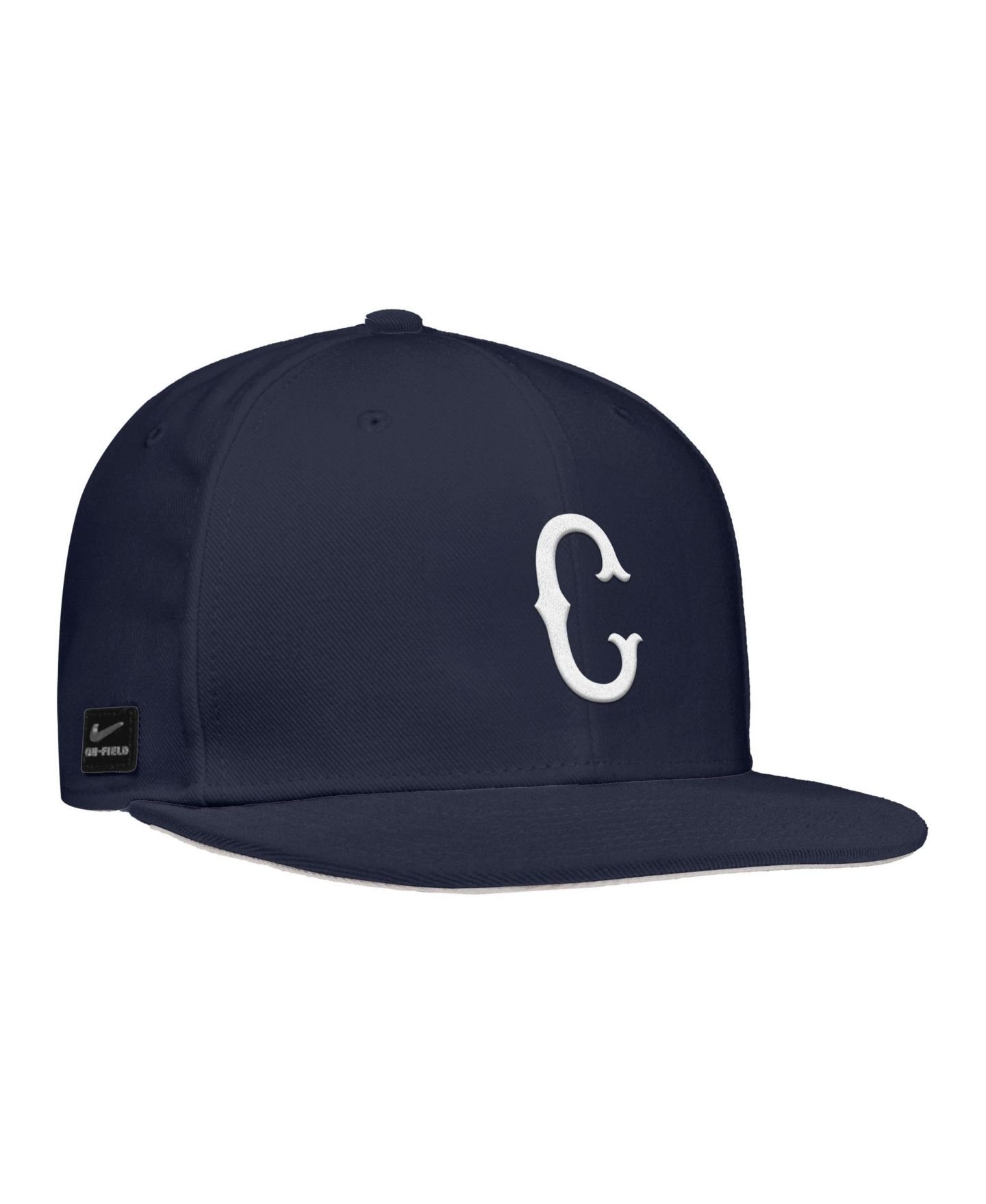 Мужская кепка Nike Navy UConn Huskies On-Field Baseball Replica Dri-FIT Fitted Hat — фото 1