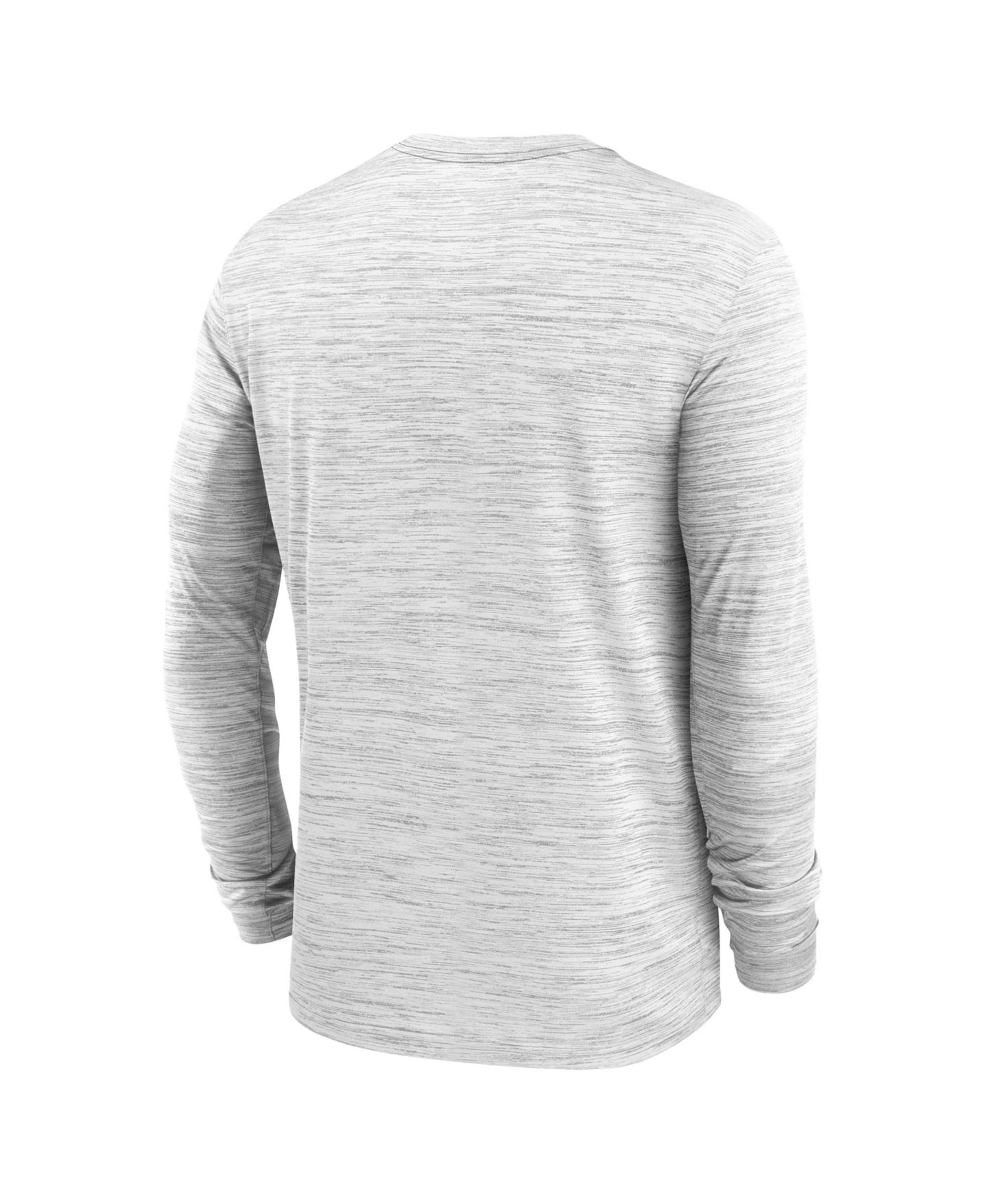 Мужская футболка Nike Heather Gray LA28 Summer Olympics Team Issue Velocity Dri-FIT Long Sleeve — фото 3