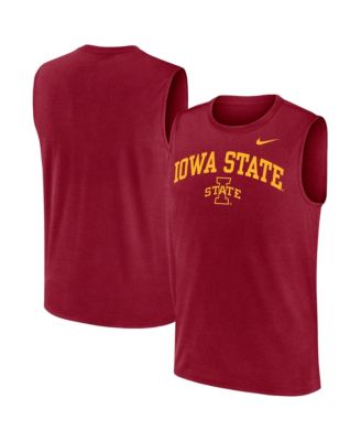Men's  Cardinal Iowa State Cyclones Legend Dri-FIT Tank Top