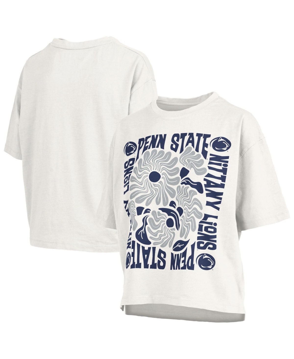 Pressbox Women's Floral-Print Cropped Graphic Tee
