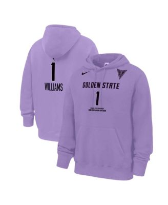 Men's Gabby Williams Lavender Golden State Valkyries Explorer Edition Name & Number Hoodie