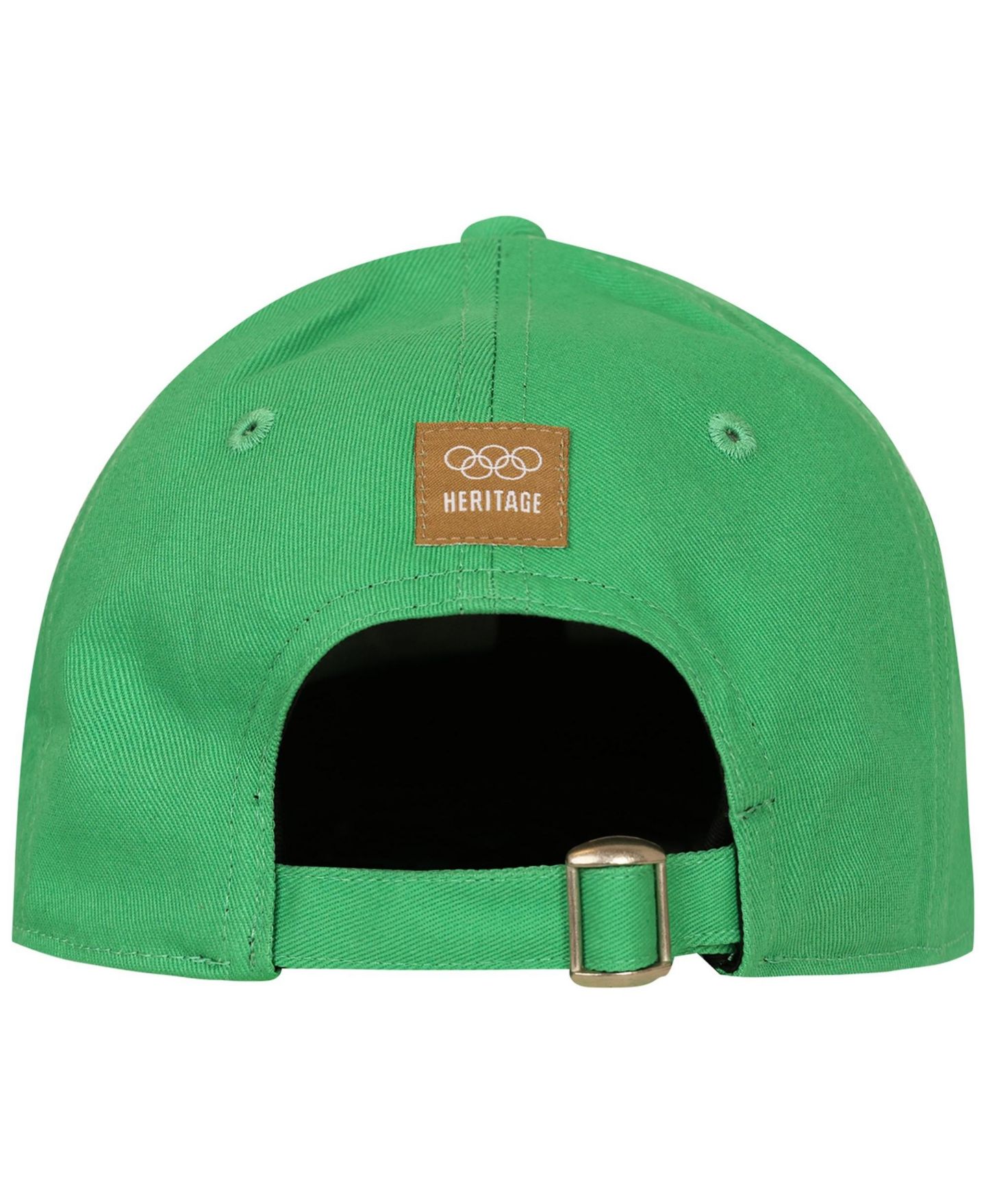 Мужская кепка Outerstuff Green Olympic Games Mexico City 1968 Olympic Games Heritage Dad Hat — фото 3