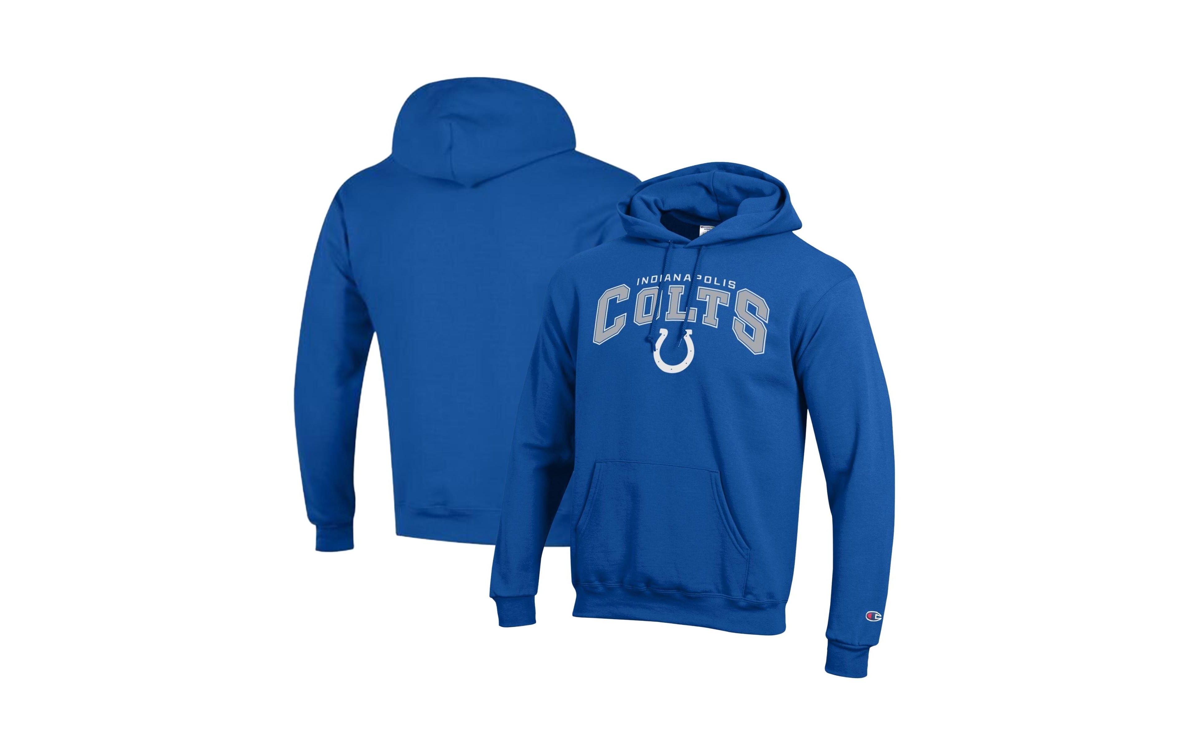 Champion Men's Indianapolis Colts Pullover Graphic Hoodie