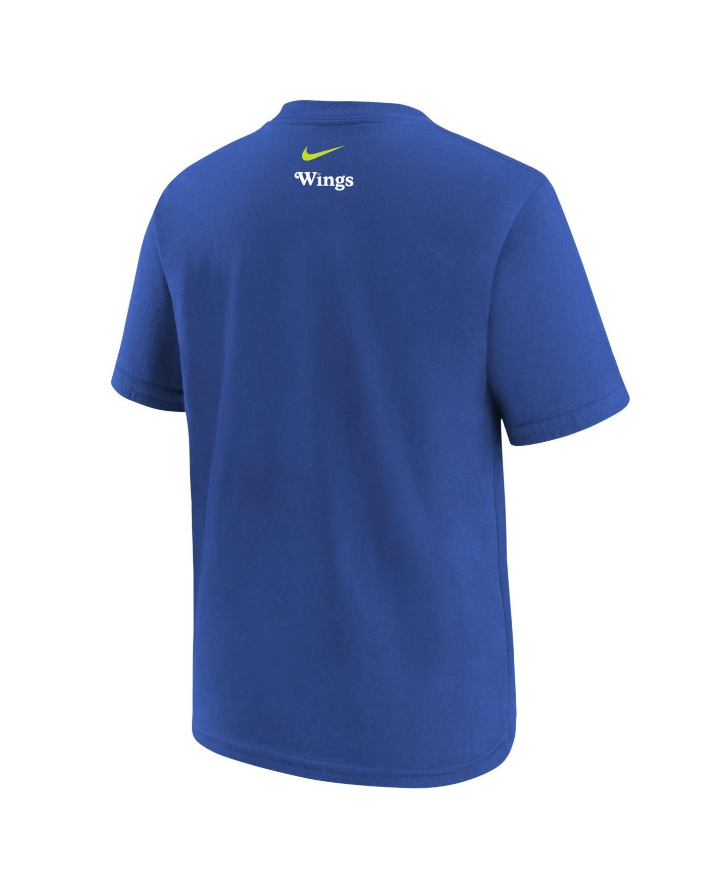 Детская футболка Nike Blue Dallas Wings Rebel Edition — фото 3