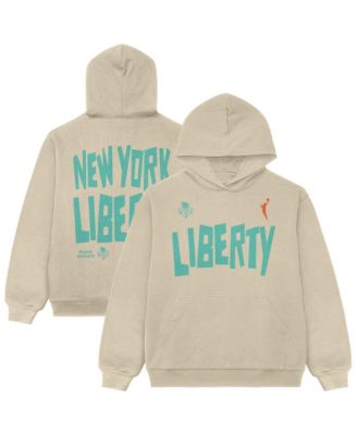 Men's and Women's  Oatmeal New York Liberty Established Hoodie