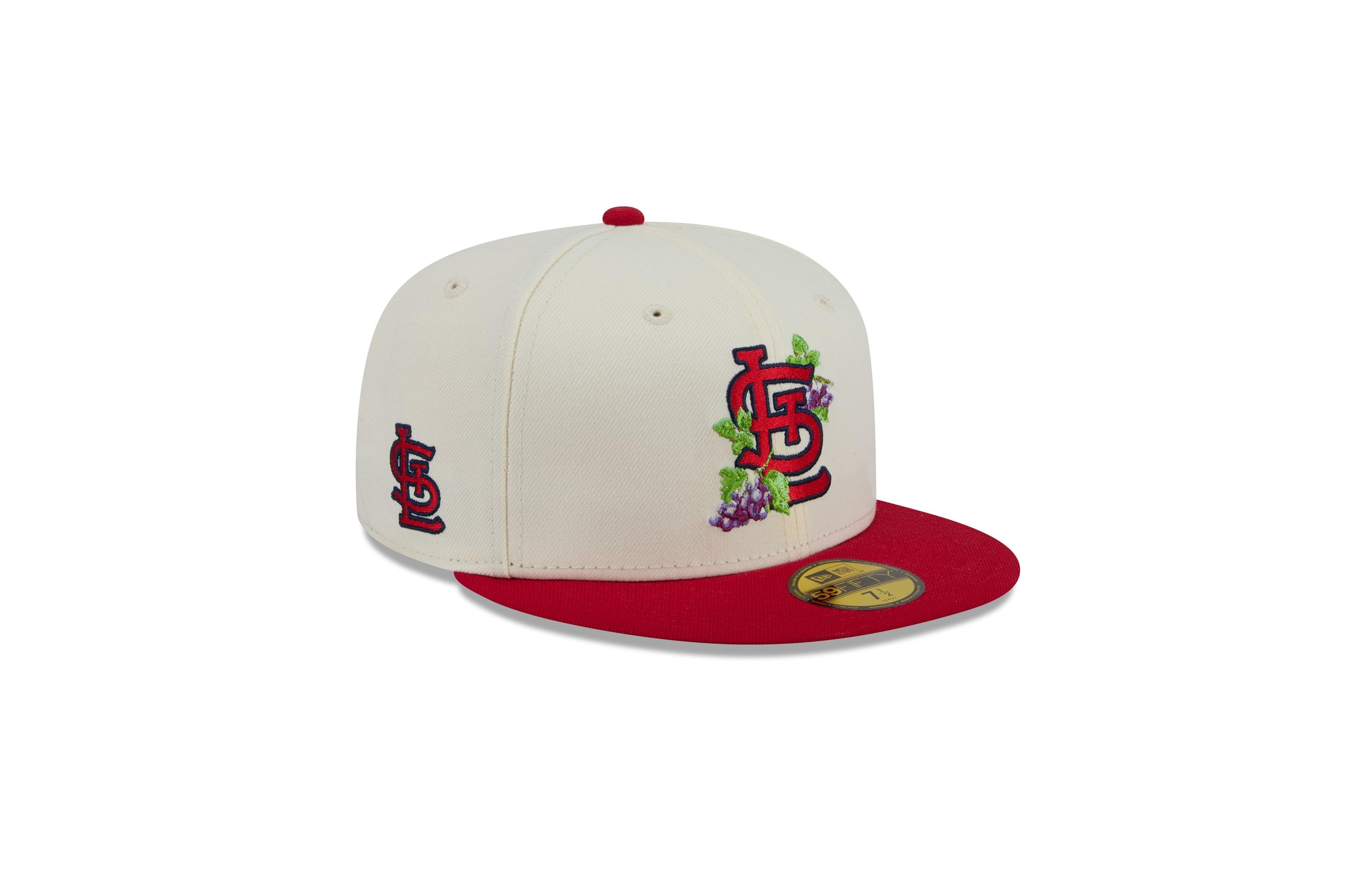 New Era Men's White/Red St. Louis Cardinals Blossom 59FIFTY Fitted Hat