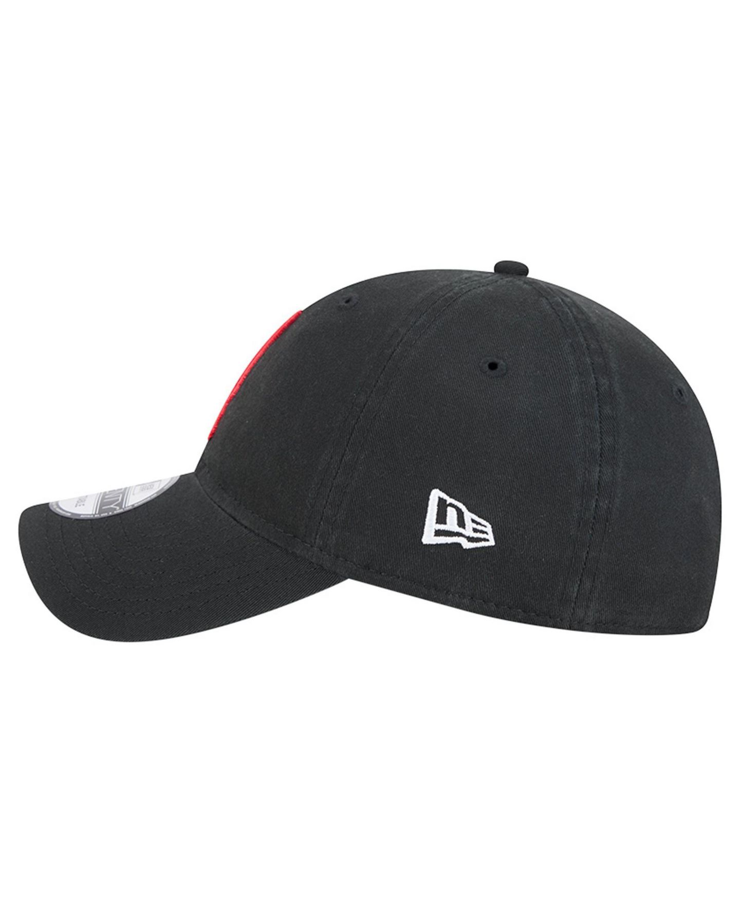 Мужская кепка New Era Black Portland Fire Logowoman 9TWENTY Adjustable Hat — фото 6