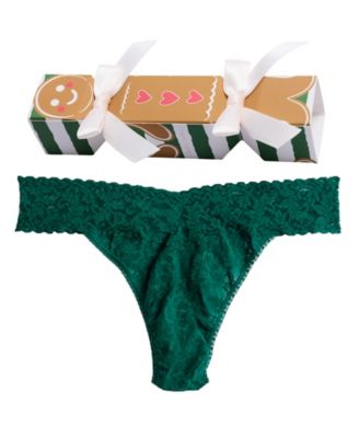 Women's Floral Signature Lace Original Rise Thong
