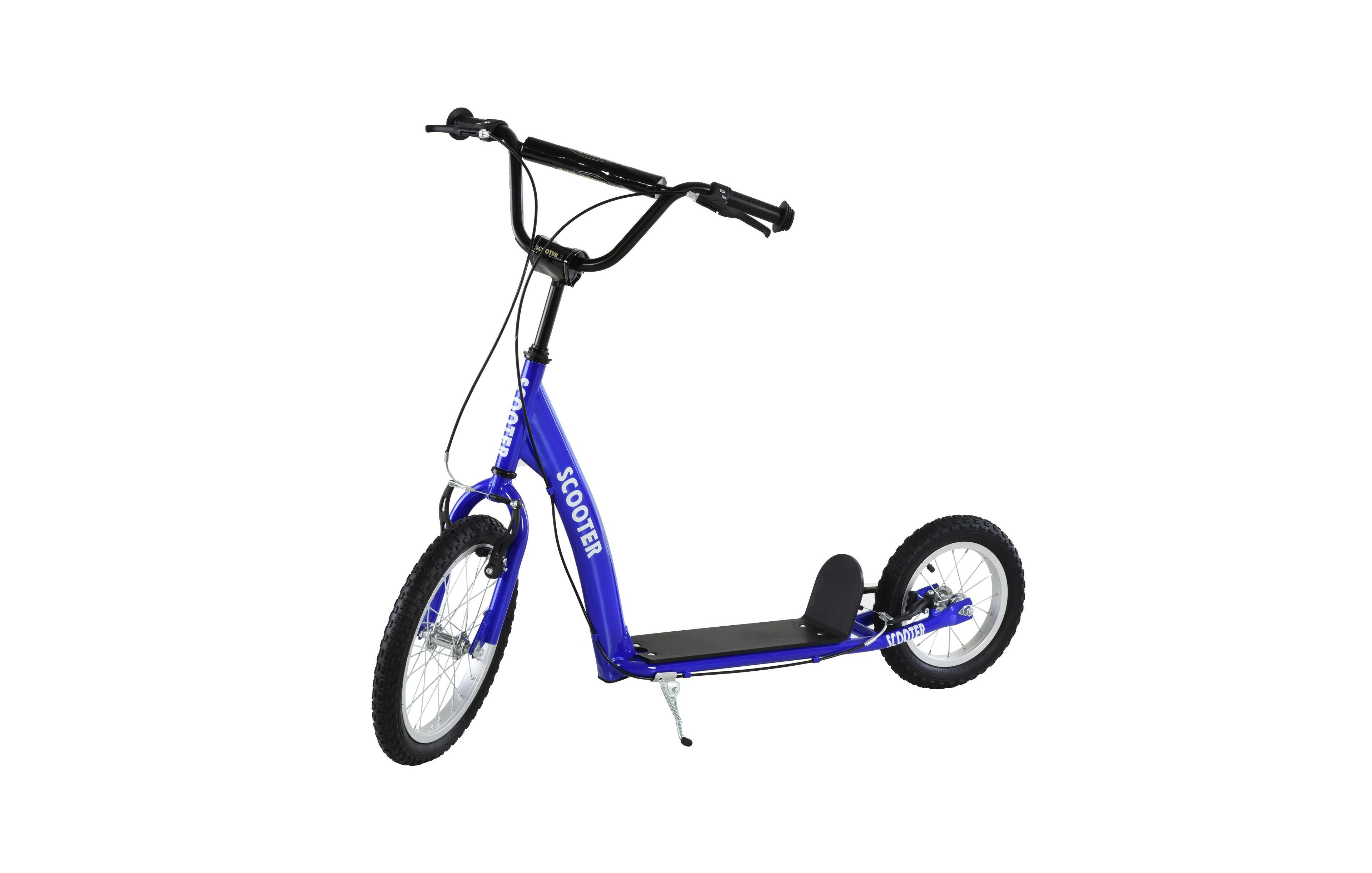 Sevorley Child-Sized Ride-On Vehicle with Adjustable Handlebar and Kickstand, Ages 5+