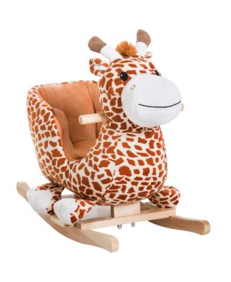 Dinosaur Plush Rocking Ride-On Toy, Ages 18 Months+